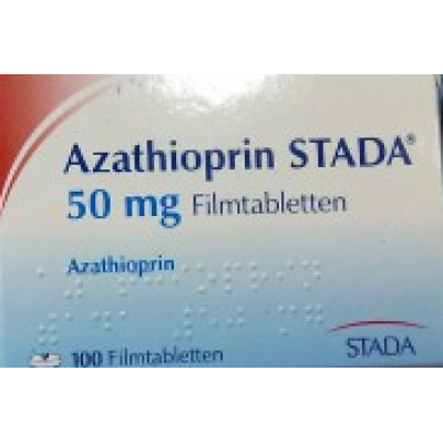 Фото препарата Азатиоприн Azathioprin 50 мг/100 таблеток